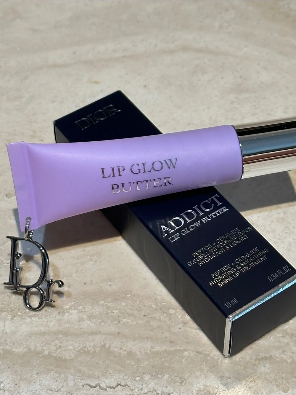 Dior Lip Glow Butter Hydrating Gloss Balm - 102 Glazed Lavender